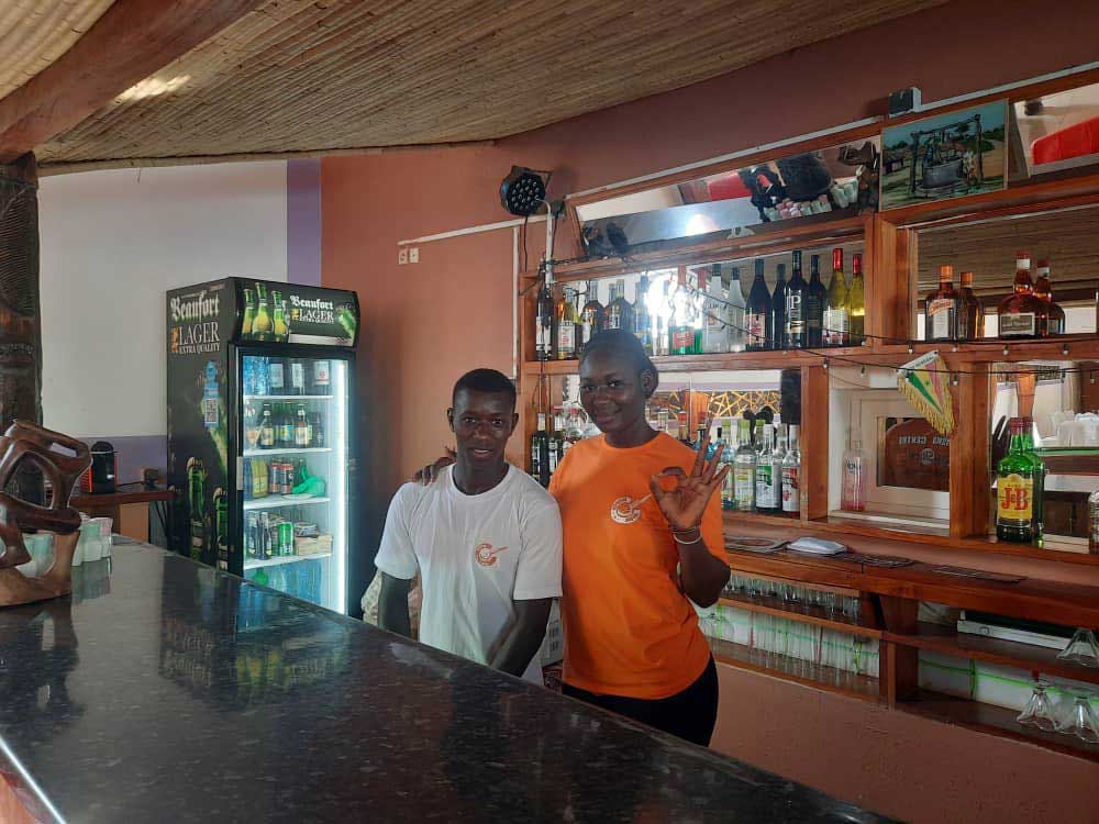 bar de l'hôtel Cisko Centre Culturel Sénégal