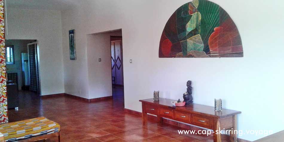 belle et grande maison à louer à diembering tout proche de la mer et du village de cap skirring location de luxe tout confort