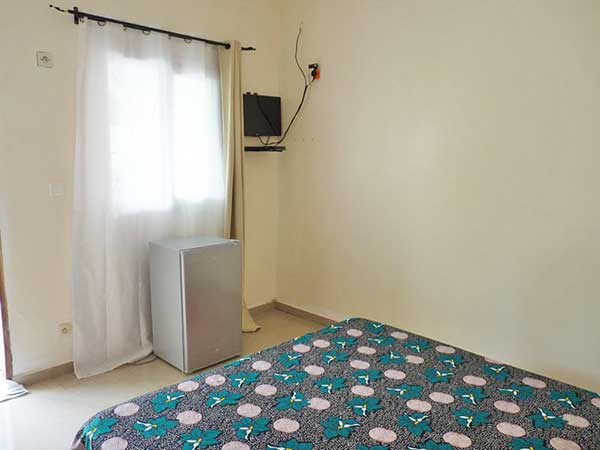 Appartement et studios à louer dans secteur Cap Randoulène, proche du village de Cap Skirring, des commerces et de la plage.