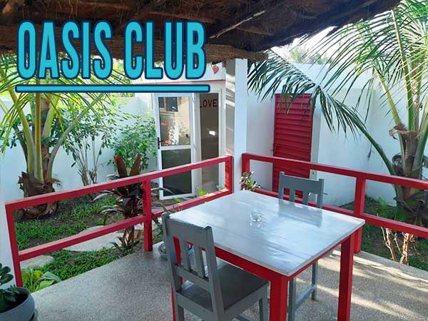 Grande terrasse meublée pour chacune des maisons à louer, indépendance, confort et bien être assuré.