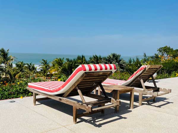 La belle vie location résidence les Alizés à cap skirring en bord de mer 