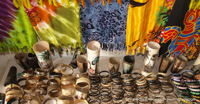 marché artisanalle Cap Skirring