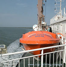 bateau très sécurisé et confortable