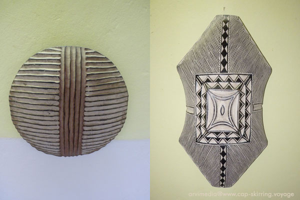 Bouclier Guerrier songye Cameroun