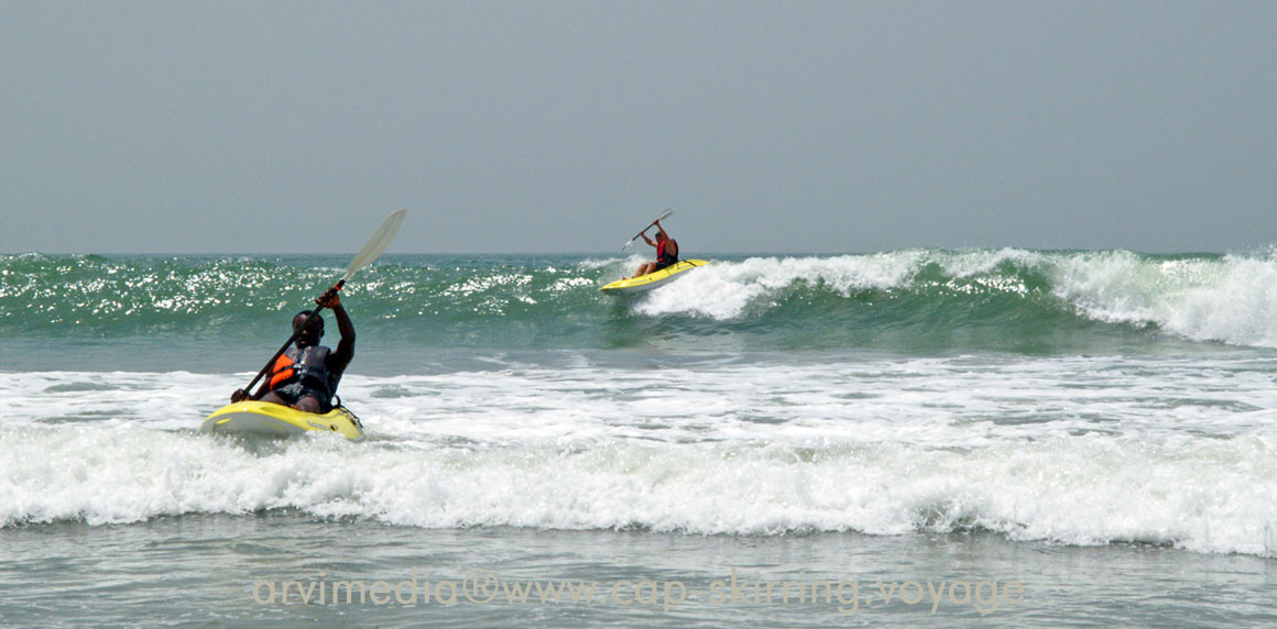 cap skirring activités sportives nautiques kite surf kanoé pêche footing photo arvimedia guy degoutte