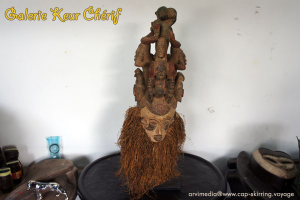 Casque Igbo Nigéria masque de fête