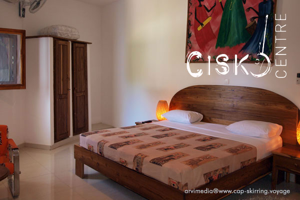 Chambre hôtel Cisko hôtel style case traditionnelle sénégal