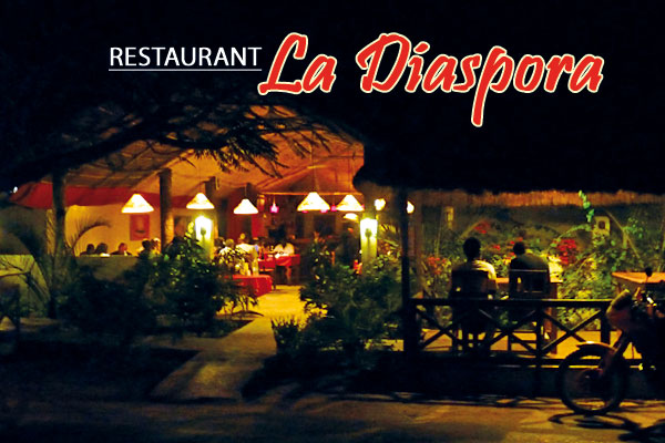 Restaurant La Diaspora Cap Skirring restaurant Sénégalais chez Honoré