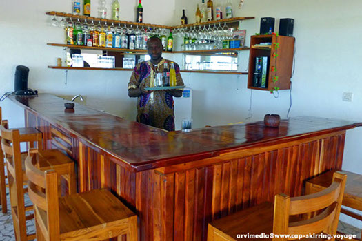 bar le no stress cap skirring hébergement au Sénégal
