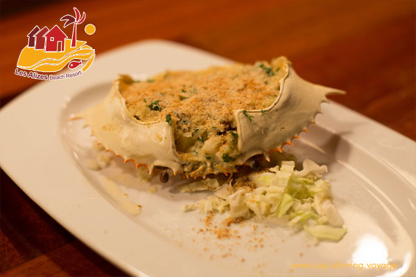 dégustation crabe farci