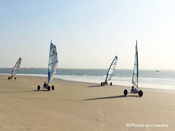 stage de char à voile organisé par Patrice Gauchy moniteur diplomé d'état