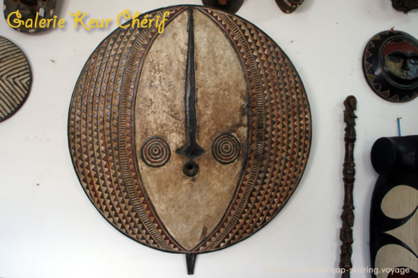 Masque Bwa Soleil Burkina Faso motif africain
