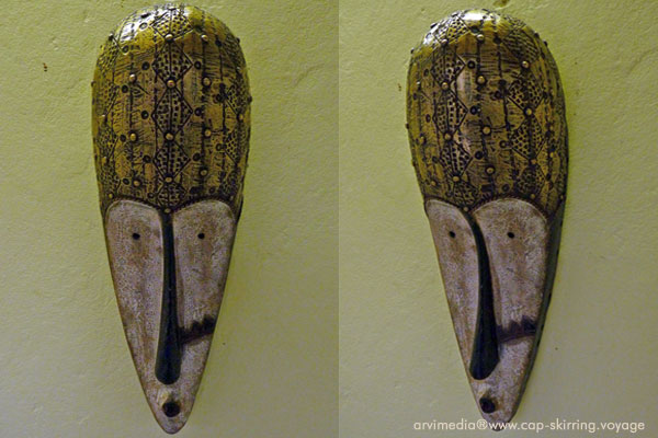 Masque Fang Gabon objet d'art africain