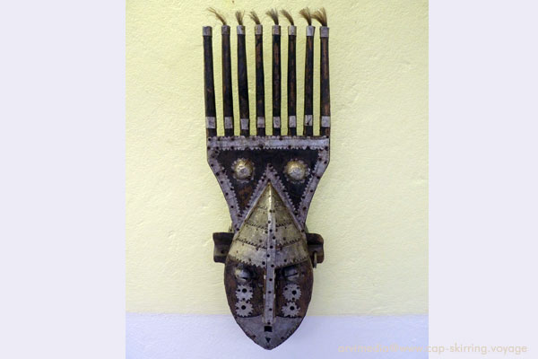 MASQUE AFRICAIN BAMBARA MARKA SARAKOLE 