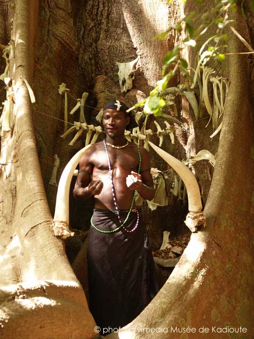 l'animisme au sénégal capitale Kabrousse sud de la casamance pays flup