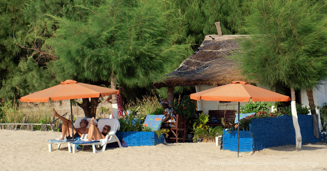 vacances les pieds dans l'eau