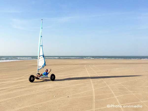 stage de char à voile organisé par Patrice Gauchy moniteur diplomé d'état