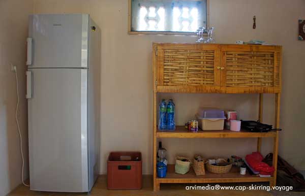 intérieur d'une case