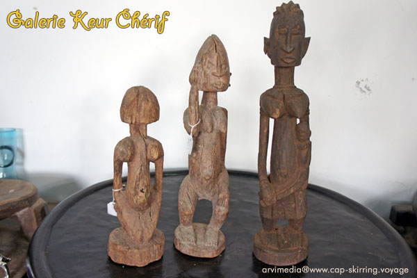 Statues Bambara Mali sculptures en bois