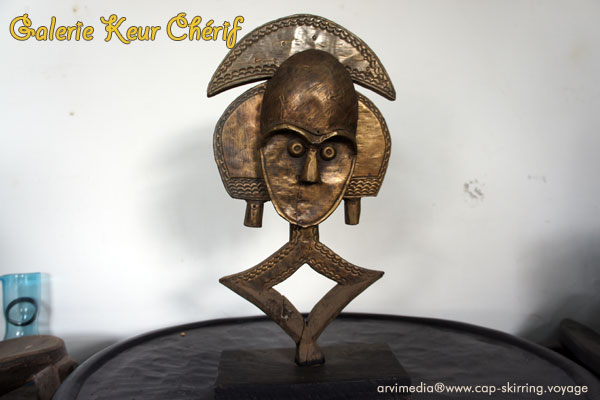Statue Kwélé Gabon Décorations africaines