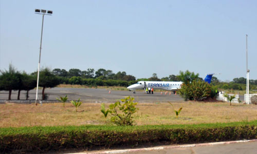 vol intérieur dakar ziguinchor assurés deux fois par jour par la compagnie transair