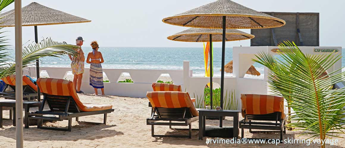 Cap Skirring vous propose un service hôtelier de qualité et toute une gamme d'hébergements pour tous les budgets centre ville ou bord de mer.