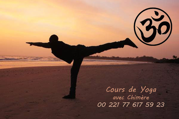 que faire au Cap Skirring cours de yoga sur la plage